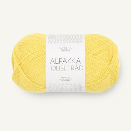 ALPAKKA FØLGETRÅD - LEMON (9004)