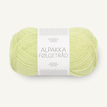 ALPAKKA FØLGETRÅD - LIME PUNCH (9523)