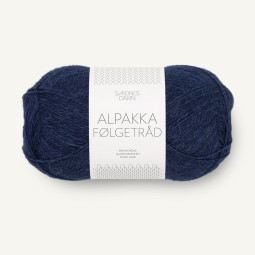 ALPAKKA FØLGETRÅD - MARINEBLÅ (5882)