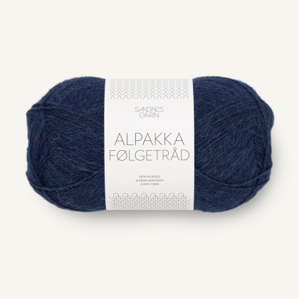 ALPAKKA FØLGETRÅD - MARINEBLÅ (5882)