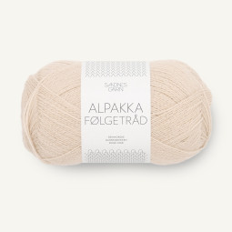 ALPAKKA FØLGETRÅD - MARSIPAN (2321)
