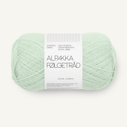 ALPAKKA FØLGETRÅD - MINT GREEN (7911)
