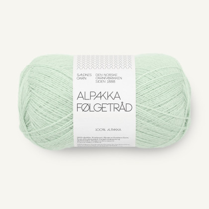 ALPAKKA FØLGETRÅD - MINT GREEN (7911)