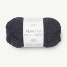 ALPAKKA FØLGETRÅD - MØRK GRÅBLÅ (6581)