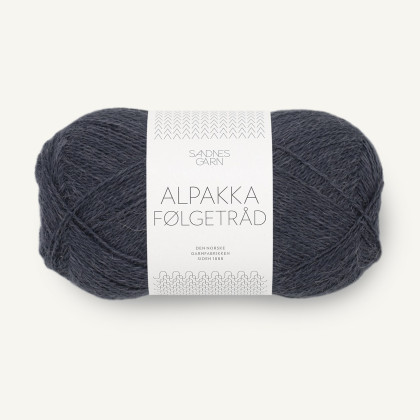 ALPAKKA FØLGETRÅD - MØRK GRÅBLÅ (6581)