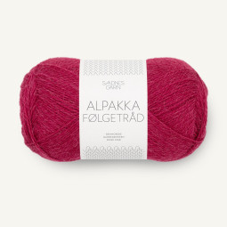 ALPAKKA FØLGETRÅD - RUMBA RED (4255)