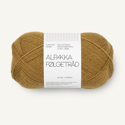 ALPAKKA FØLGETRÅD - VINTAGE GOLD (2152)