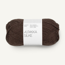 ALPAKKA SILKE - CHOCOLATE PLUM (3591)