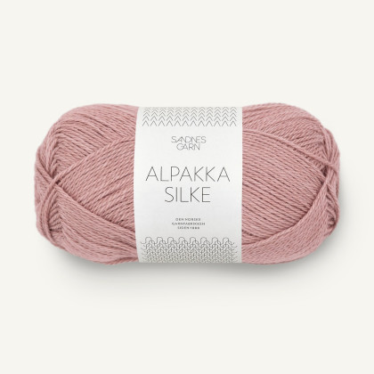 ALPAKKA SILKE - GAMMELROSA (4331)