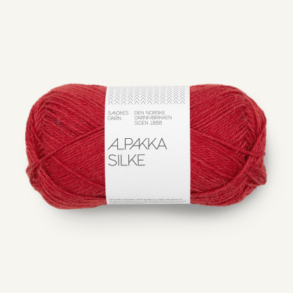 ALPAKKA SILKE - HERITAGE RED (4135)