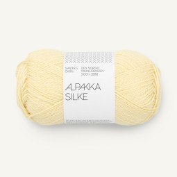 ALPAKKA SILKE - LIGHT YELLOW (2112)