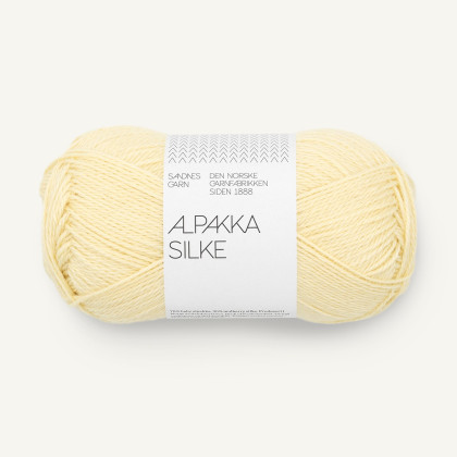 ALPAKKA SILKE - LIGHT YELLOW (2112)
