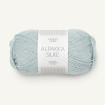 ALPAKKA SILKE - LYS GRÅBLÅ (7521)