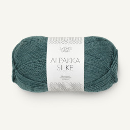 ALPAKKA SILKE - PETROLEUM (7572)