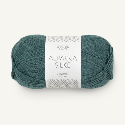 ALPAKKA SILKE - PETROLEUM (7572)