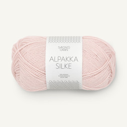 ALPAKKA SILKE - PUDDER ROSA (3511)