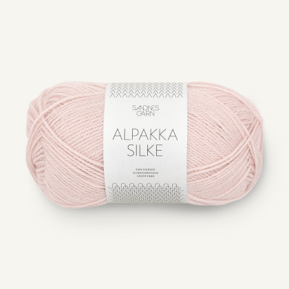 ALPAKKA SILKE - PUDDER ROSA (3511)