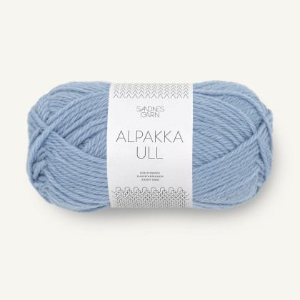 ALPAKKA ULL - BLÅ HORTENSIA (6032)