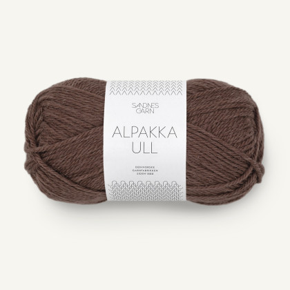 ALPAKKA ULL - BRUN (3571)