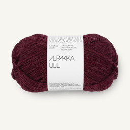 ALPAKKA ULL - DEEP BURGUNDY (4372)