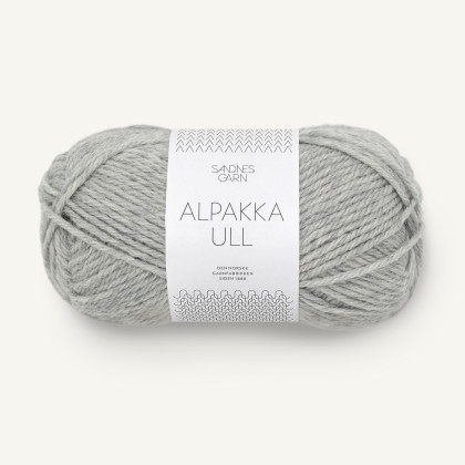 ALPAKKA ULL - GRÅMELERT (1042)