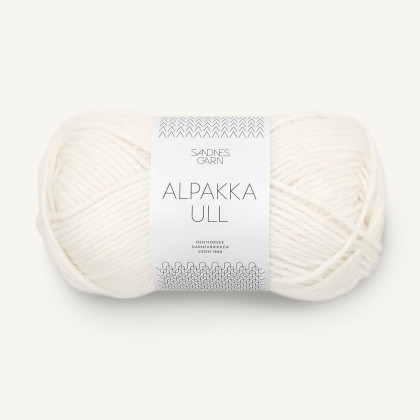 ALPAKKA ULL - HVIT (1002)