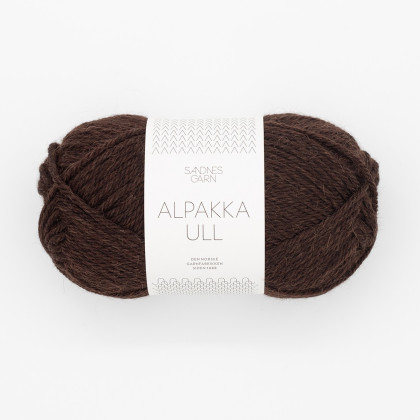 ALPAKKA ULL - KAFFE (3581)