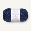 ALPAKKA ULL - MARINEBLÅ TWEED (5585)