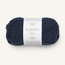 ALPAKKA ULL - MIDNATTSBLÅ (6081)