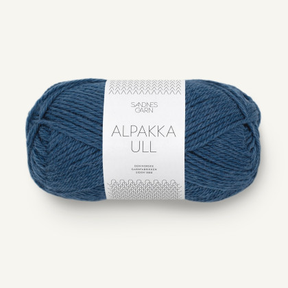 ALPAKKA ULL - MØRK BLÅ (6364)