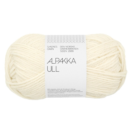 ALPAKKA ULL - NATURAL WHITE (1012)