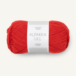 ALPAKKA ULL - SCARLET RED (4018)