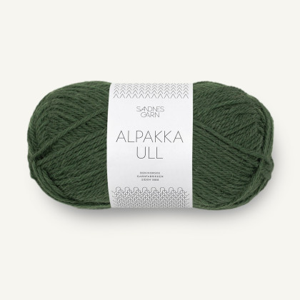 ALPAKKA ULL - SKOGGRØNN (8082)