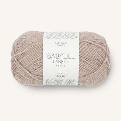 BABYULL LANETT - BEIGEMELERT (2650)