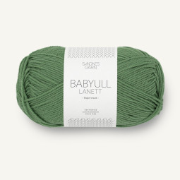 BABYULL LANETT - GRØNN (8543)