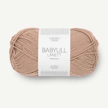 BABYULL LANETT - LYS EIKENØTT (3041)