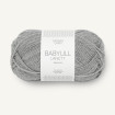 BABYULL LANETT - LYS GRÅMELERT (1032)