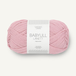 BABYULL LANETT - PUDDER ROSA (4312)