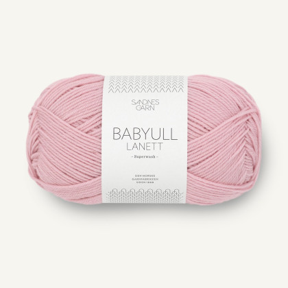 BABYULL LANETT - PUDDER ROSA (4312)