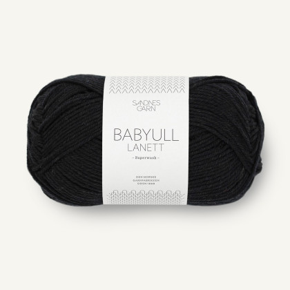 BABYULL LANETT - SVART (1099)