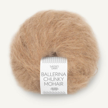 BALLERINA CHUNKY MOHAIR - CAMEL (3031)