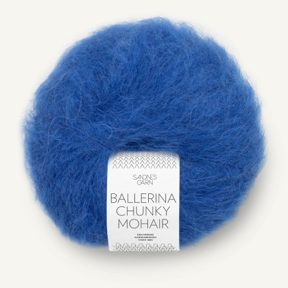 BALLERINA CHUNKY MOHAIR - DAZZLING BLUE (5845)