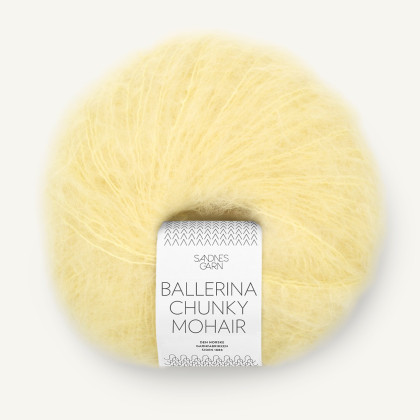 BALLERINA CHUNKY MOHAIR - LEMONADE (9602)