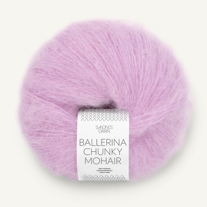 BALLERINA CHUNKY MOHAIR - LILAC (5023)