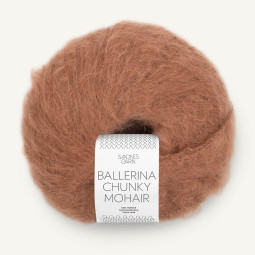 BALLERINA CHUNKY MOHAIR - MOCHA MOUSSE (3342)