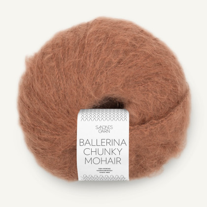 BALLERINA CHUNKY MOHAIR - MOCHA MOUSSE (3342)