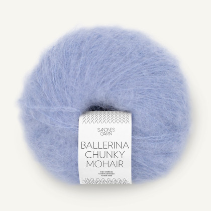 BALLERINA CHUNKY MOHAIR - PALE IRIS (5505)