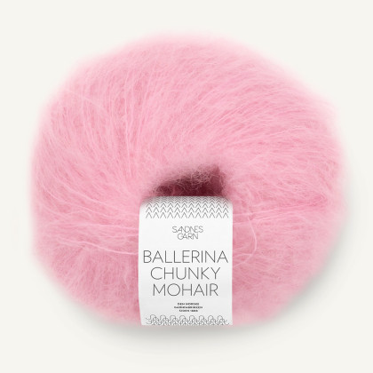BALLERINA CHUNKY MOHAIR - PINK LILAC (4813)