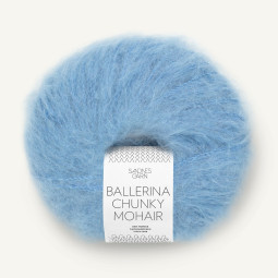 BALLERINA CHUNKY MOHAIR - PROVANCE BLUE (5824)