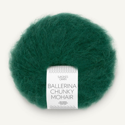 BALLERINA CHUNKY MOHAIR - RAIN FOREST (7772)